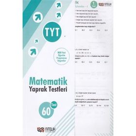 TYT Matematik 60 Yaprak Test Nitelik Yayınları