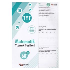TYT Matematik 60 Yaprak Test Nitelik Yayınları