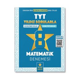 TYT Matematik 8 Deneme - Yıldız Sorular Yayınları