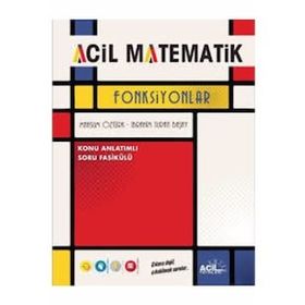 Tyt Matematik Acil Fonksiyonlar Güncel Basım - Acil Yayınları
