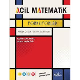 Tyt Matematik Acil Fonksiyonlar Güncel Basım - Acil Yayınları