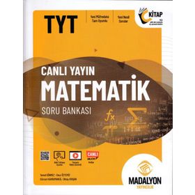 TYT Matematik Canlı Yayın Soru Bankası-Madalyon Yayınları