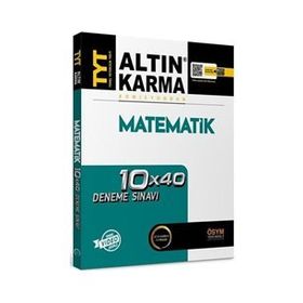 TYT Matematik Deneme ve Altın Karma TYT 10 Deneme 2 Kitap Set-Bilgi Sarmal
