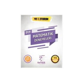 TYT Matematik Denemeleri 15'li Çözümlü - Karekök Yayınları