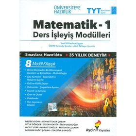 TYT Matematik Ders İşleyiş Modülleri 1. Kitap Aydın Yayınları