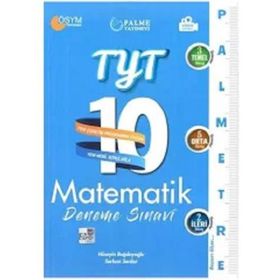 TYT Matematik Enerji 10 Deneme Sınavı-Palme Yayınları