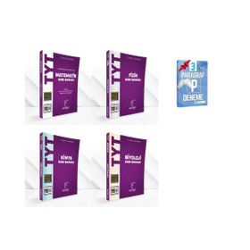 TYT Matematik Fizik Kimya ve Biyoloji Soru Bankası Set