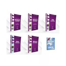 TYT Matematik Geometri Fizik Kimya ve Biyoloji Soru Bankası Set