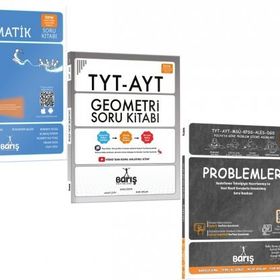 Tyt Matematik Geometri Problem Soru Kitabi 3 Kitap Set - Barış Yayınları