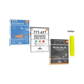 Tyt Matematik Geometri Problem Soru Kitabi 3 Kitap Set - Barış Yayınları