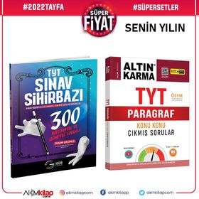 TYT Matematik Geometri Sınav Sihirbazı ve Altın Karma TYT Paragraf Konu Konu Çıkmış Sorular 2 Kitap Set-Gür Yayınları