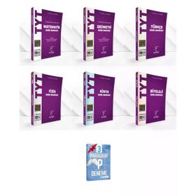 TYT Matematik Geometri Türkçe Fizik Kimya Biyoloji Soru Bankası Set