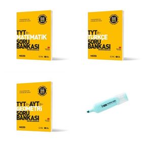 TYT Matematik Geometri ve Türkçe Soru Bankası