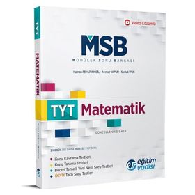 TYT Matematik Güncel MSB Modüler Soru Bankası-Eğitim Vadisi