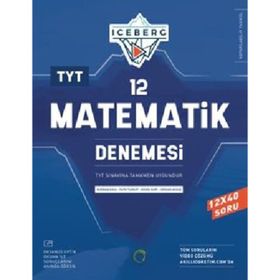TYT Matematik Iceberg 12 Deneme - Okyanus Yayınları