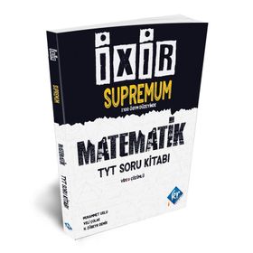 TYT Matematik İxir Supremum Video Çözümlü Soru Kitabı-KR Akademi Yayınları