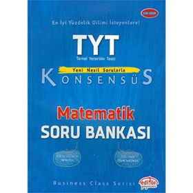 TYT Matematik Konsensüs Soru Bankası Editör Yayınları