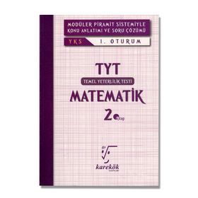 TYT Matematik Konu Anlatımlı Soru Bankası 2. Kitap Karekök Yayınları