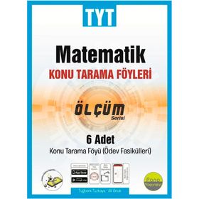TYT Matematik Konu Tarama Föyleri Ölçüm Serisi 6 Fasikül-Pano Yayınları