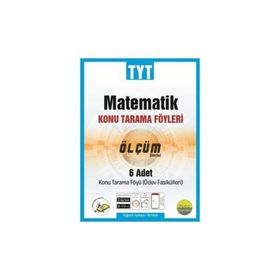 TYT Matematik Konu Tarama Föyleri Ölçüm Serisi 6 Fasikül-Pano Yayınları