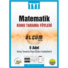 TYT Matematik Konu Tarama Föyleri Ölçüm Serisi 6 Fasikül-Pano Yayınları