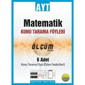 TYT Matematik Konu Tarama Föyleri Ölçüm Serisi 6 Fasikül-Pano Yayınları