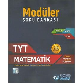 TYT Matematik Modüler Soru Bankası - Eğitim Vadisi Yayınları
