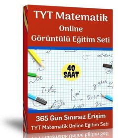 TYT Matematik Online Görüntülü Eğitim Seti Enine Boyuna Eğitim