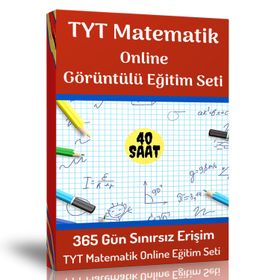 TYT Matematik Online Görüntülü Eğitim Seti Enine Boyuna Eğitim