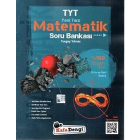 TYT Matematik Orta ve İleri Düzey Soru Bankası Kafadengi Yayınları