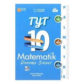 Tyt Matematik Palmetre 10 Deneme Video Çözümlü-Palme Yayınları