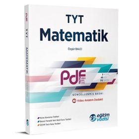 TYT Matematik Planlı Ders Föyü PDF Eğitim Vadisi Yayınları