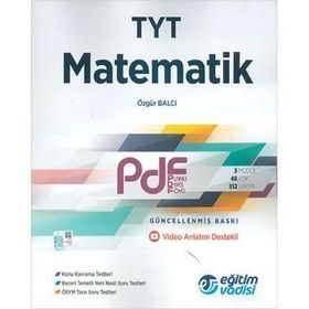 TYT Matematik Planlı Ders Föyü PDF Eğitim Vadisi Yayınları