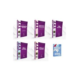 TYT Matematik Problemler Fizik Kimya ve Biyoloji Soru Bankası Set