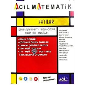 TYT Matematik Sayılar Acil Yayınları