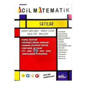 TYT Matematik Sayılar Acil Yayınları