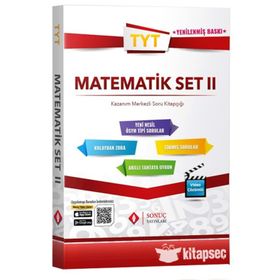 TYT Matematik Set 2 Kazanım Merkezli Soru Kitapçığı Sonuç Yayınları