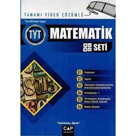 TYT Matematik Seti Tamamı Video Çözümlü Çap Yayınları