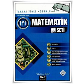 TYT Matematik Seti Tamamı Video Çözümlü Çap Yayınları