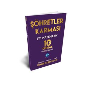 TYT Matematik Şöhretler Karması Video Çözümlü 10 Deneme-KR Akademi