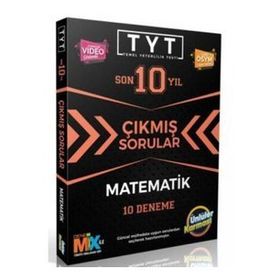 Tyt Matematik Son 10 Yıl Çıkmış Sorular 10 Deneme - Ünlüler Yayınları