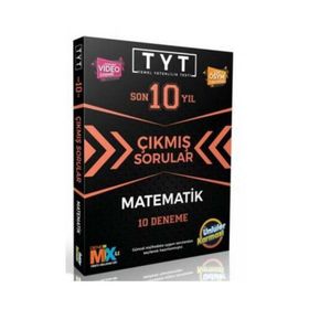 Tyt Matematik Son 10 Yıl Çıkmış Sorular 10 Deneme - Ünlüler Yayınları