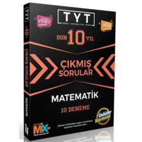 Tyt Matematik Son 10 Yıl Çıkmış Sorular 10 Deneme - Ünlüler Yayınları