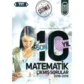 TYT Matematik Son 10 Yıl Çözümlü Çikmis Sorular Meg Yayınları