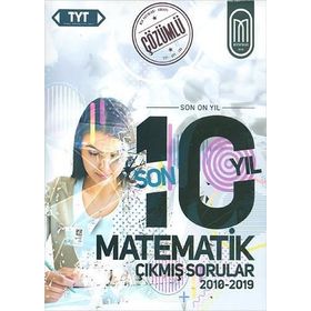 TYT Matematik Son 10 Yıl Çözümlü Çikmis Sorular Meg Yayınları