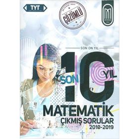 TYT Matematik Son 10 Yıl Çözümlü Çikmis Sorular Meg Yayınları