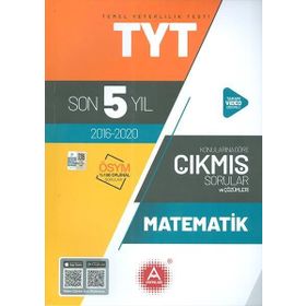 TYT Matematik Son 5 Yıl Konularına Göre Çıkmış Sorular-A Yayınları