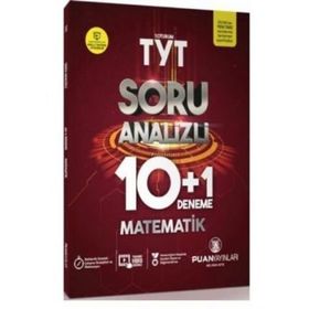 TYT Matematik Soru Analizli 10 Artı 1 Deneme Puan Yayınları