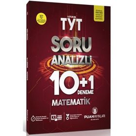 TYT Matematik Soru Analizli 10 Artı 1 Deneme Puan Yayınları