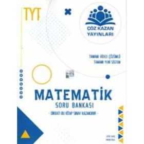 TYT Matematik Soru Bankası Çöz Kazan Yayınları